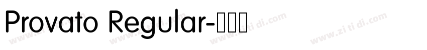 Provato Regular字体转换 Provato Regular字体转换